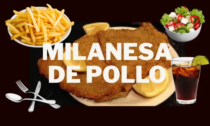 Milanesa de pollo Argentina
